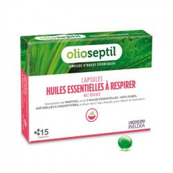 Olioseptil kapsule za inhalaciju sa esencijalnim uljima 15kom