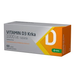 Vitamin D3 Krka 60x1000iu
