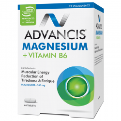 Advancis Magnesium+B6 60tbl