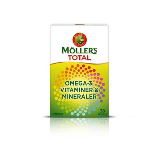 Mollers total omega-3 vitamini i minerali 