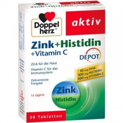 Doppelherz Cink + Histidin + Vitamin C Depot