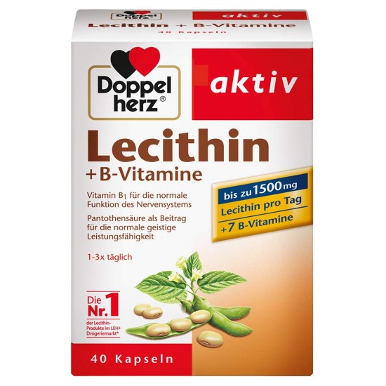 Doppelherz aktiv Lecitin + Vitamini B grupe