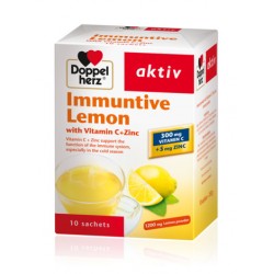Doppelherz aktiv Limun toplo – hladni instant čaj sa Vitaminom C + Cink