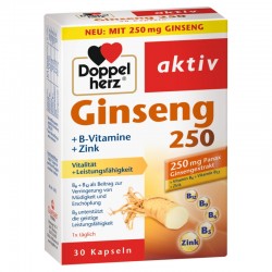 Doppelherz Žen Šen 200 + B-vitamini + Cink