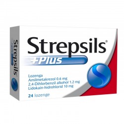 Strepsils plus 24 pastile