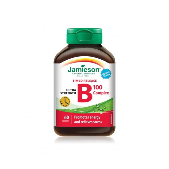 Jamieson vitamin B complex 100mg 60tbl