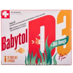 Babytol D3+omega twist off
