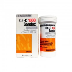 Ca-C sandoz 1000 eff. 10x1000 mg