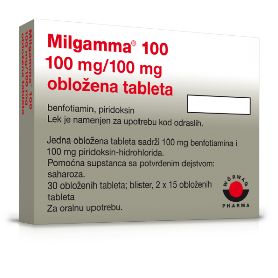 Milgamma tbl. 30x100 mg
