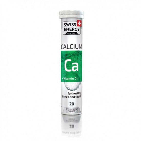 Calcium+vit D3 eff 20kom DR Frei