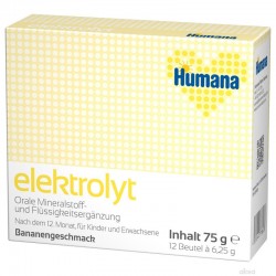 Humana elektrolyt banana 12x6,25