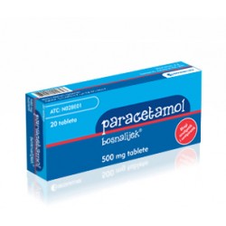 Paracetamol tbl. 20x500 mg
